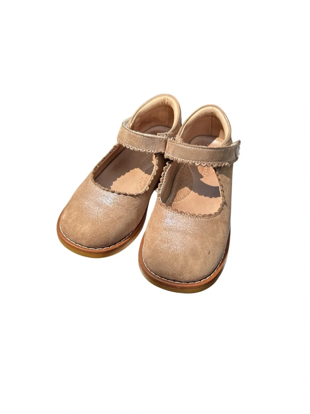 Mary Jane Metallic Champagne – Elephantito size 29